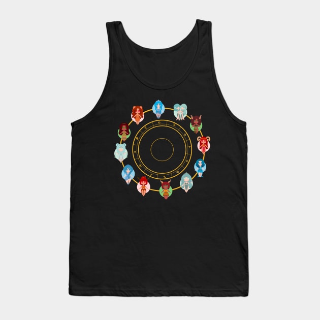 Horoscope Tank Top by Ohhaphrodite